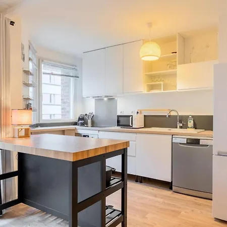 Apartment Fully-equipped App With Balcony Near Train Station Lille